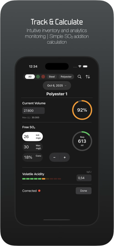 enoTec on iPhone